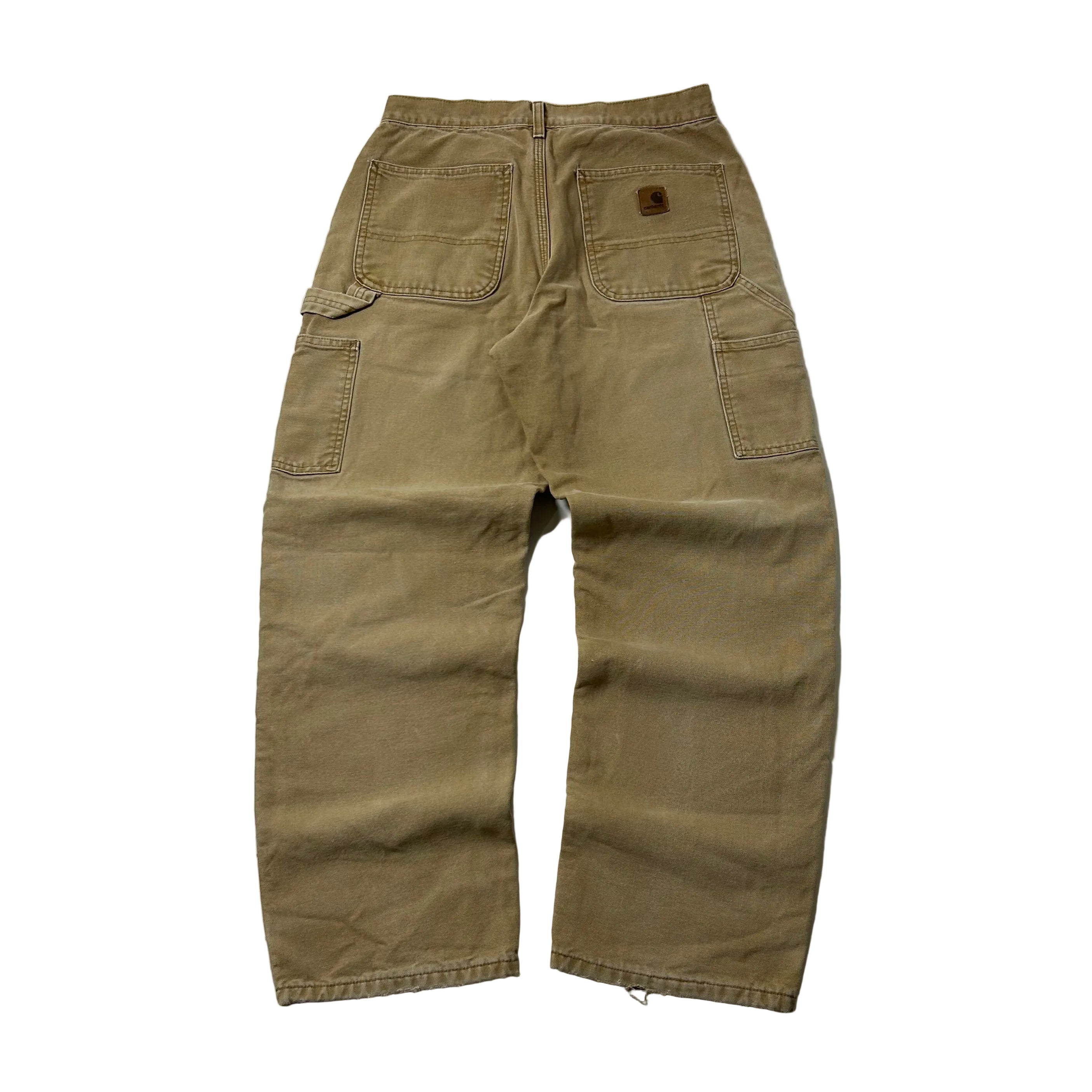 Carhartt Carpenter Pants Flannel-lined in Brown (Size 31)