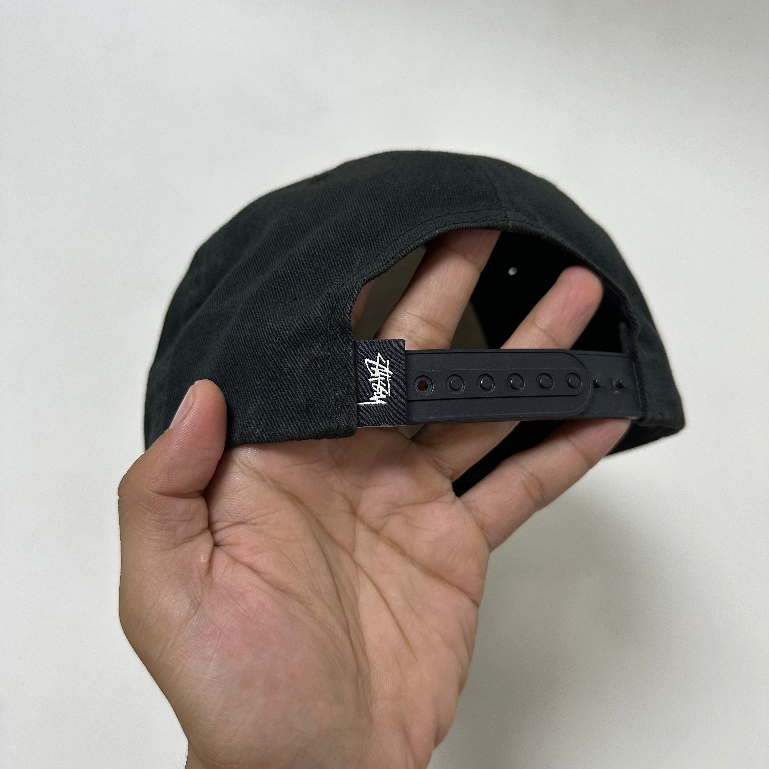 Stussy Stock Snapback Cap Black One Size Fits All