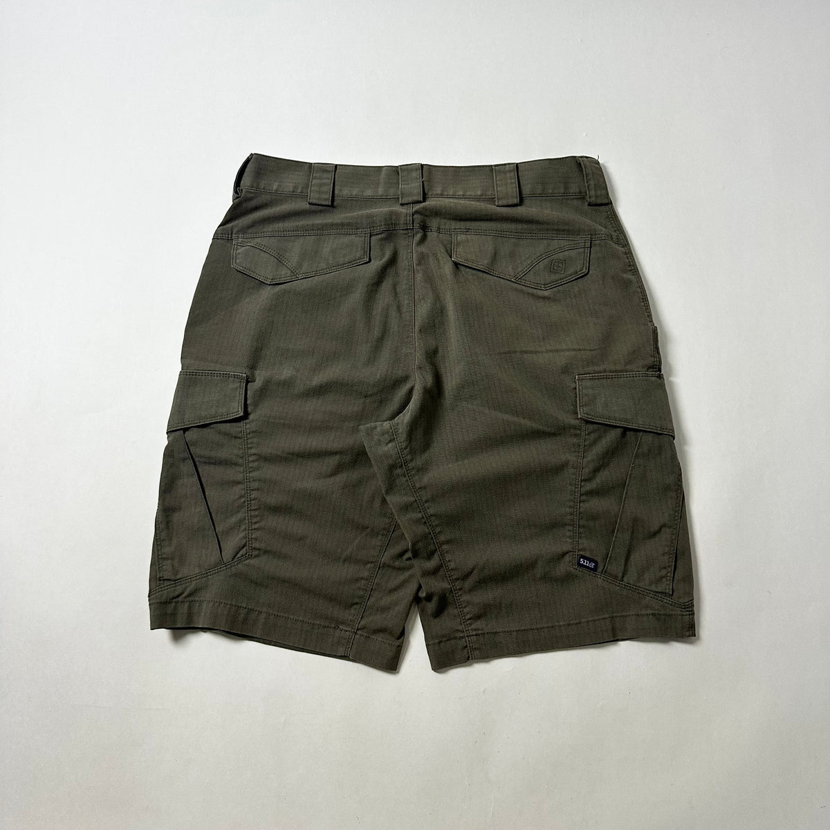 5.11 Tactical Cargo Shorts in Olive Green (Size 30-31) — SOLD