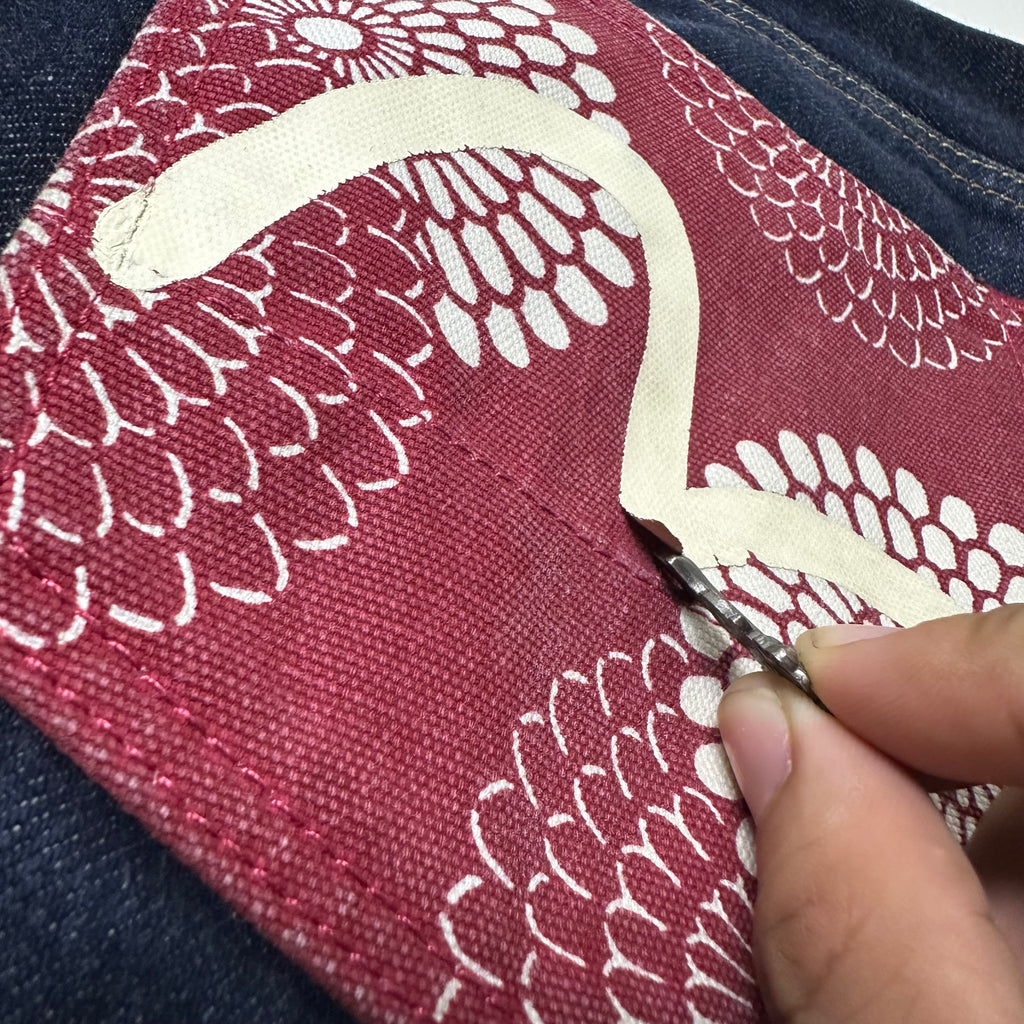 EVISU Heritage Kamon Seagull Selvedge Denim Jeans (Size 30)