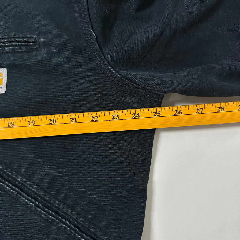 Vintage 2006 Carhartt J01 Detroit Jacket in Black (Size Medium) Boxy Fit
