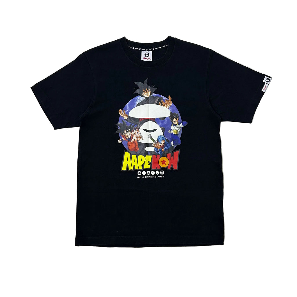 AAPE by A Bathing Ape x Dragon Ball Super Graphic T-shirt Black Small
