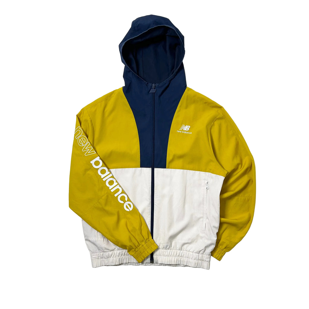 New Balance NB Athletics Full Zip Windbreaker Multicolor Size Medium (Fits Large)
