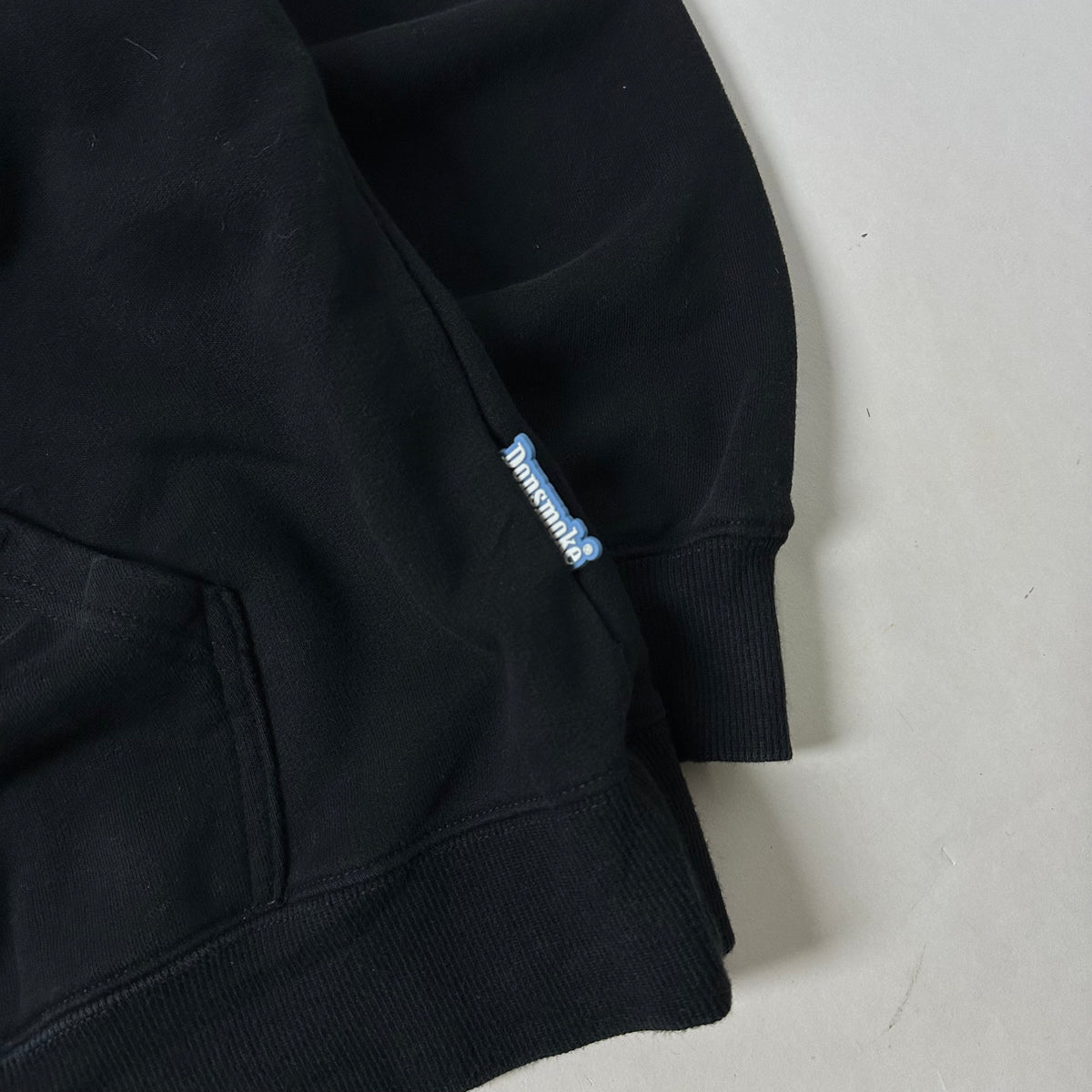 DONSMOKE “I Don’t Smoke” Hoodie Jacket in Black (Size Large) — SOLD