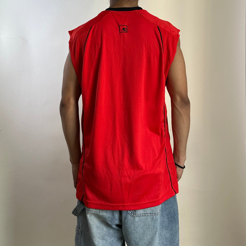 AND 1 Sleeveless Basketball Jersey Red Size Small (Fits Medium)