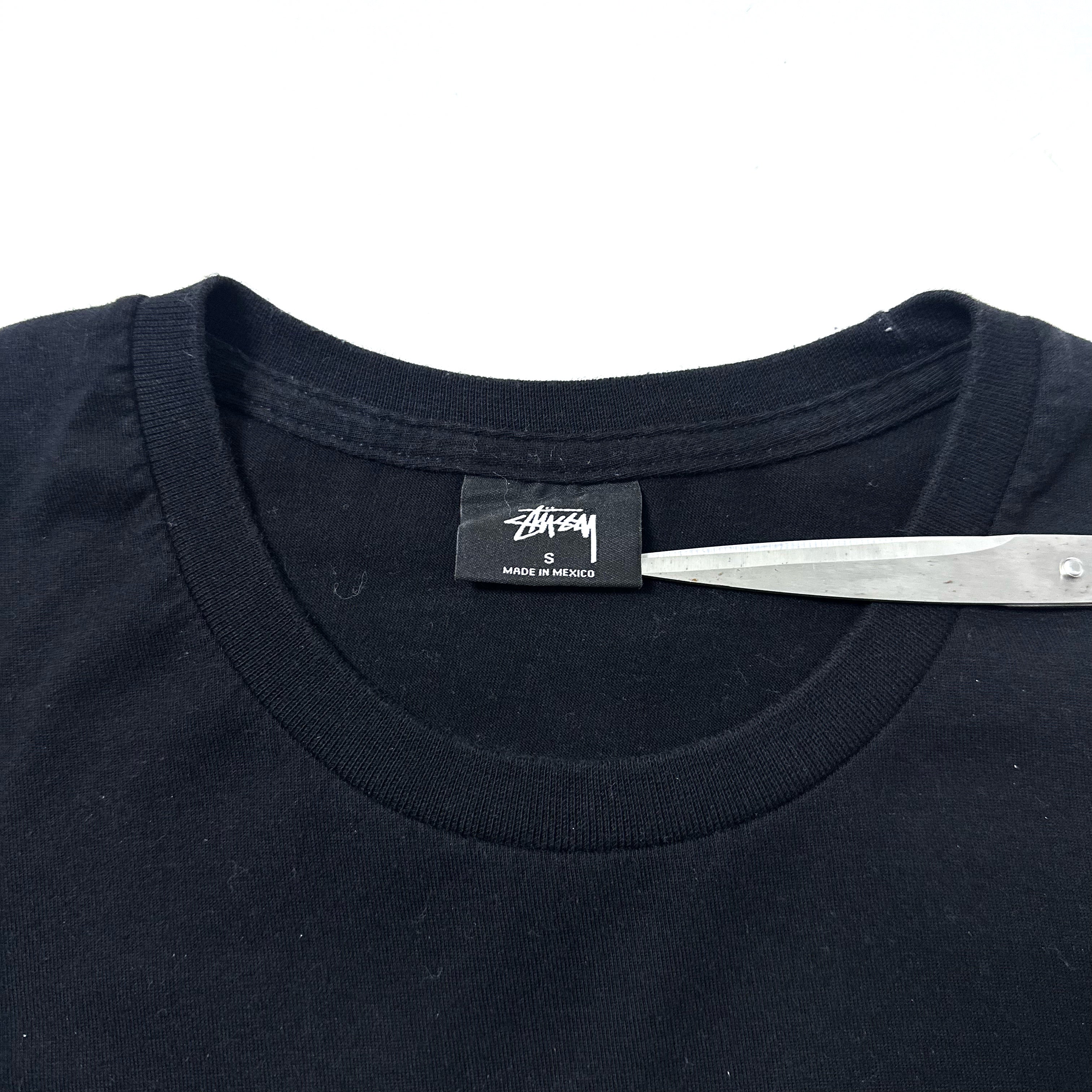 Stussy Stock Fade T-shirt in Black (Size Small)