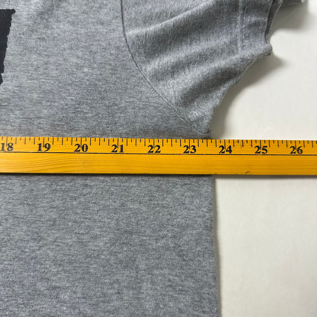 Stussy World Tour T-shirt in Gray (Size Large) Boxy Fit