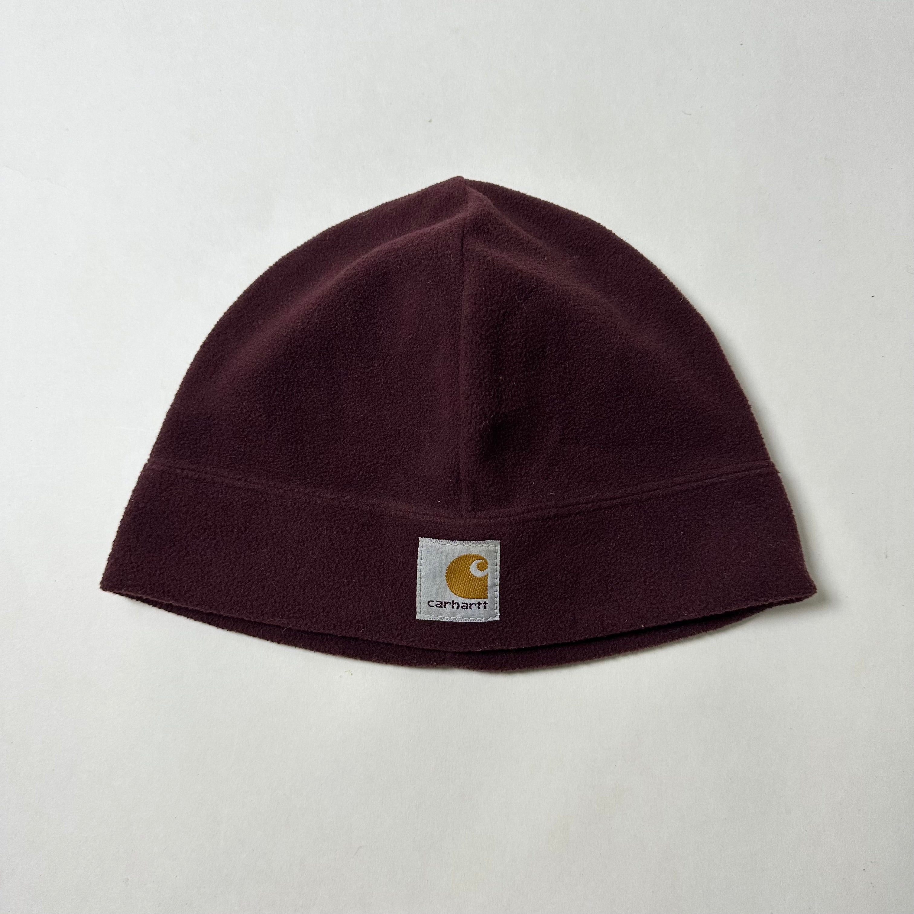 Carhartt Flecee Beanie Hat in Dark Burgundy (One Size)