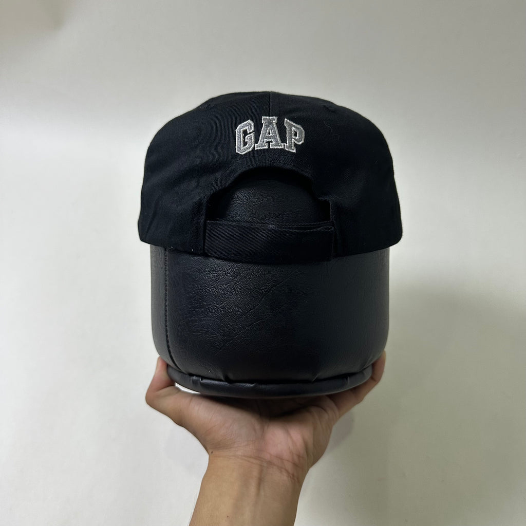 Yeezy Gap Embroidered Flame Cap in Black One Size (OFF Only)
