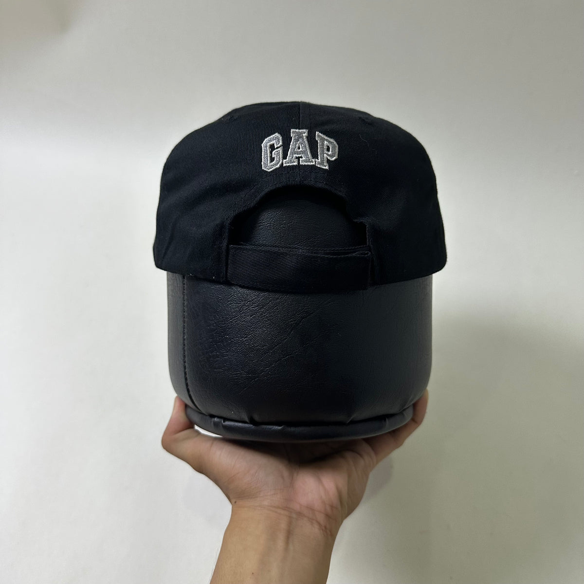 Yeezy Gap Embroidered Flame Cap in Black One Size (OFF Only)