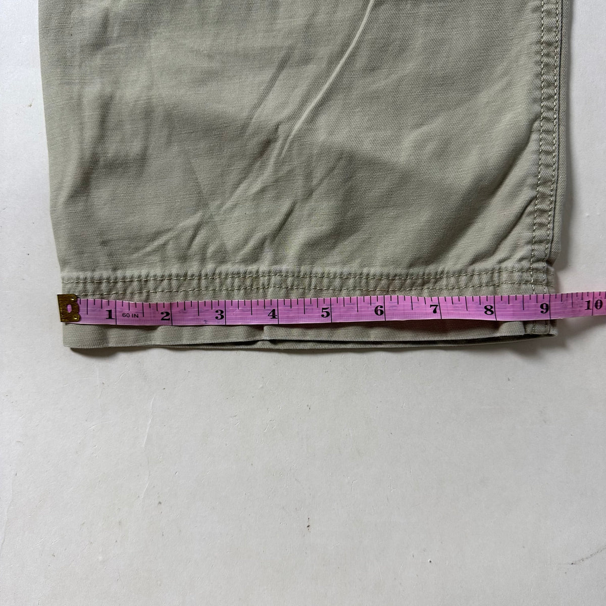 Multi-pockets Cargo Pants in Beige (Size 34)