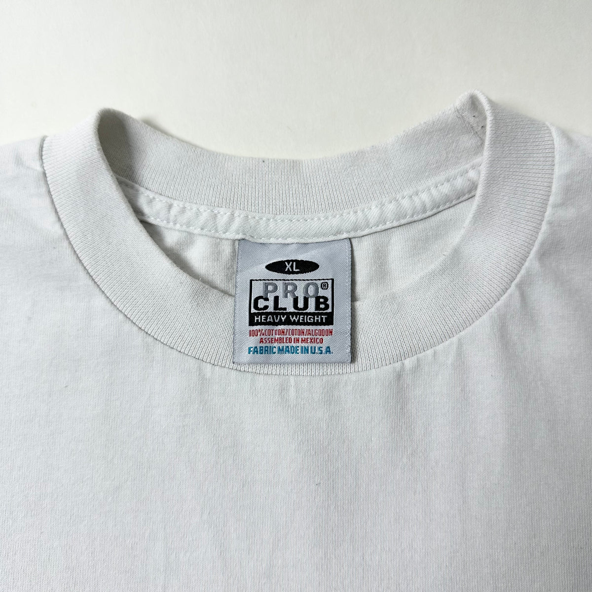 PRO CLUB Heavy Weight T-Shirt in White (Size XL)