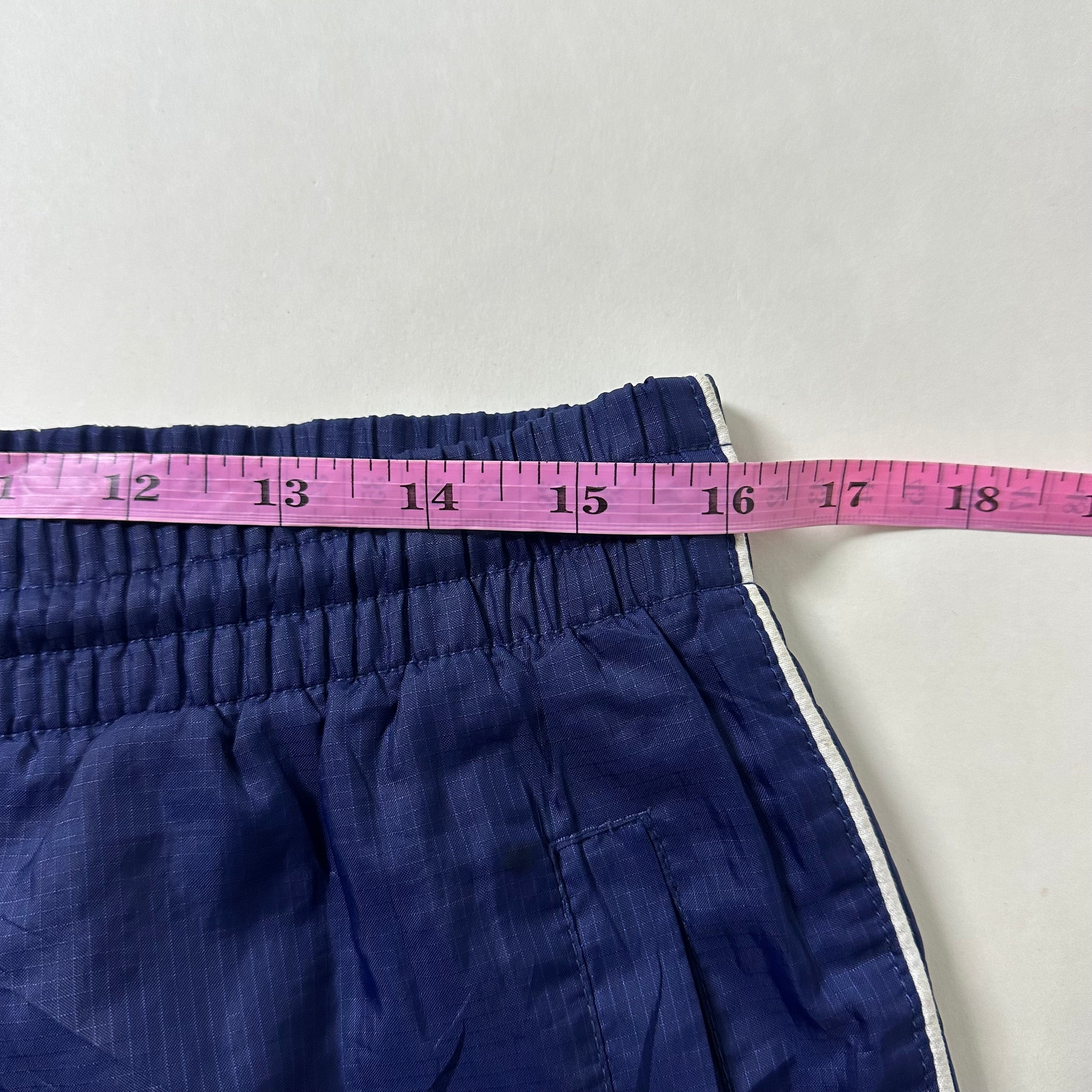 Vintage Y2K Adidas Track Pants in Navy Blue (Size 32-38)