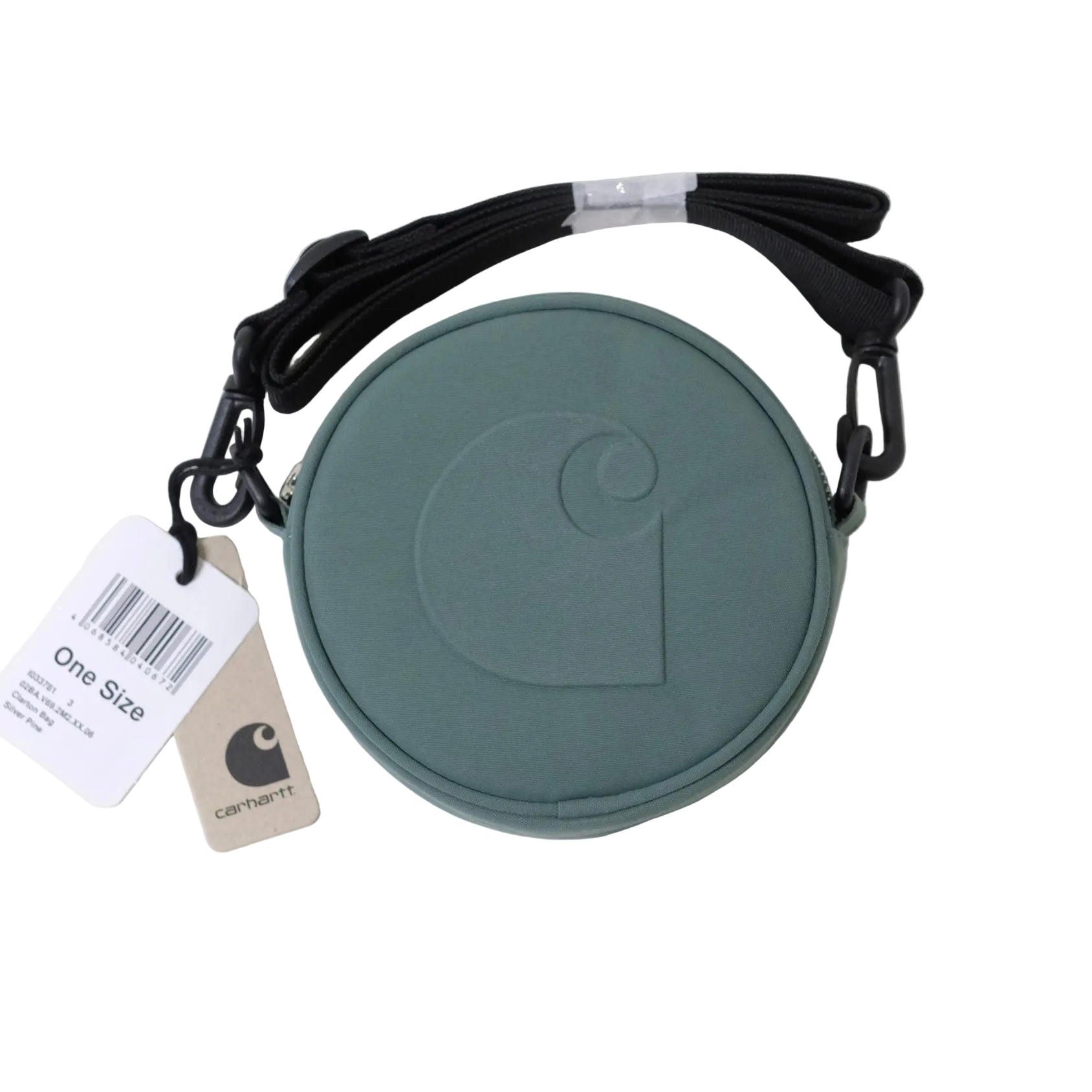 Brand New Carhartt Clarton Sling Crossbody Bag One Size Silver Pine