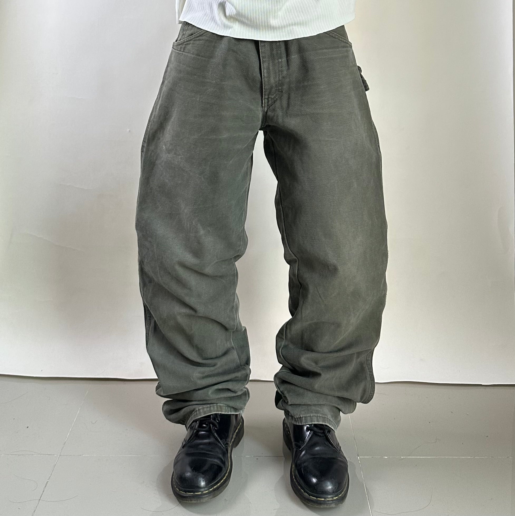 Dickies Carpenter Pants Moss Green Size 34