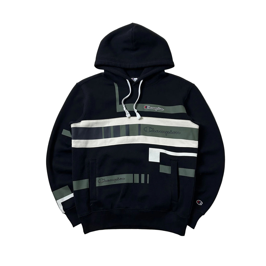 Champion Hoodie Jacket “Organic Cotton” in Black Size Small (Fits Medium) — SOLD