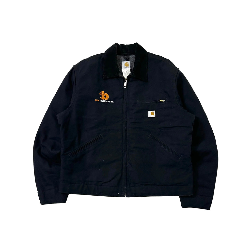 Carhartt J001 BLK Detroit Jacket Black Large