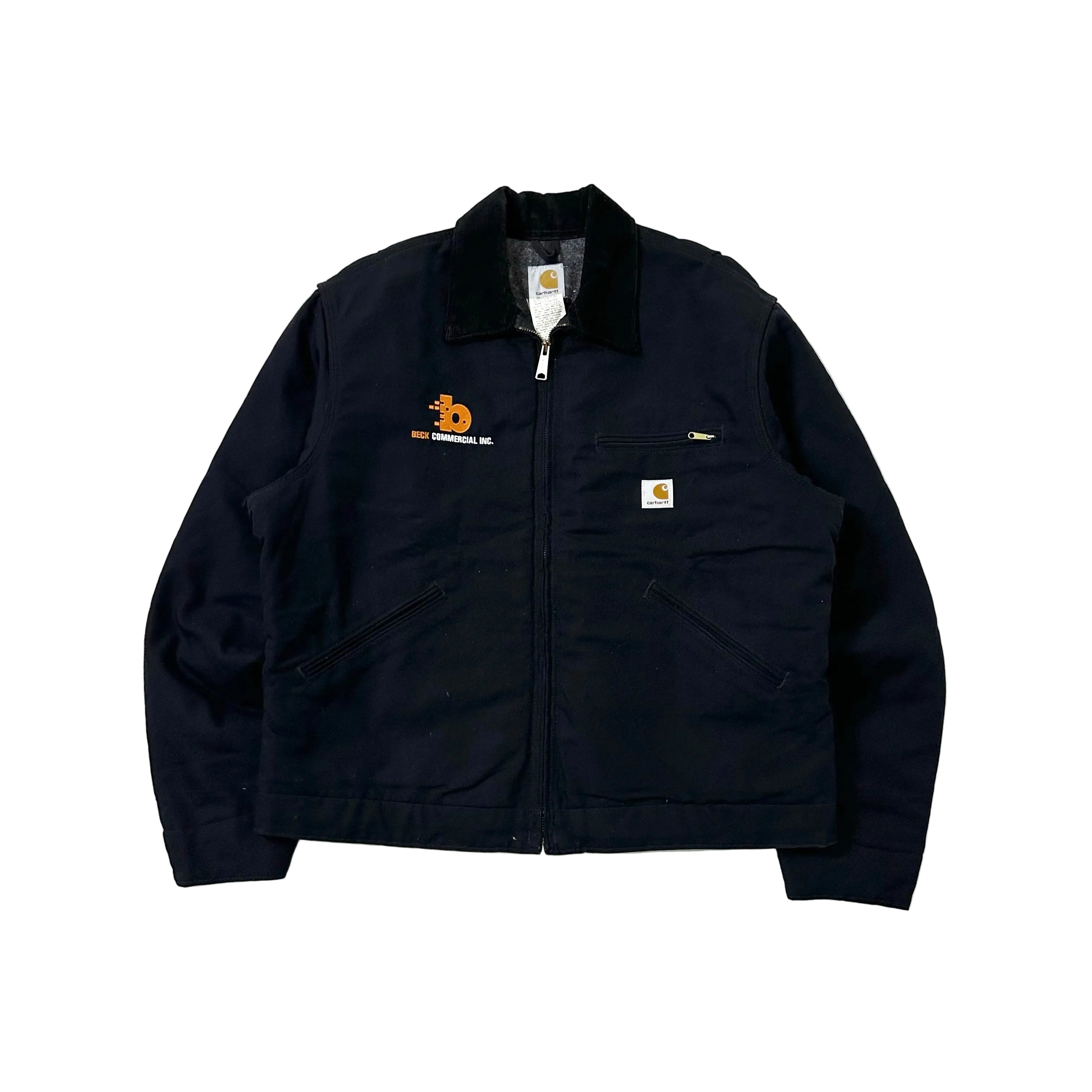 Carhartt J001 BLK Detroit Jacket Black Large