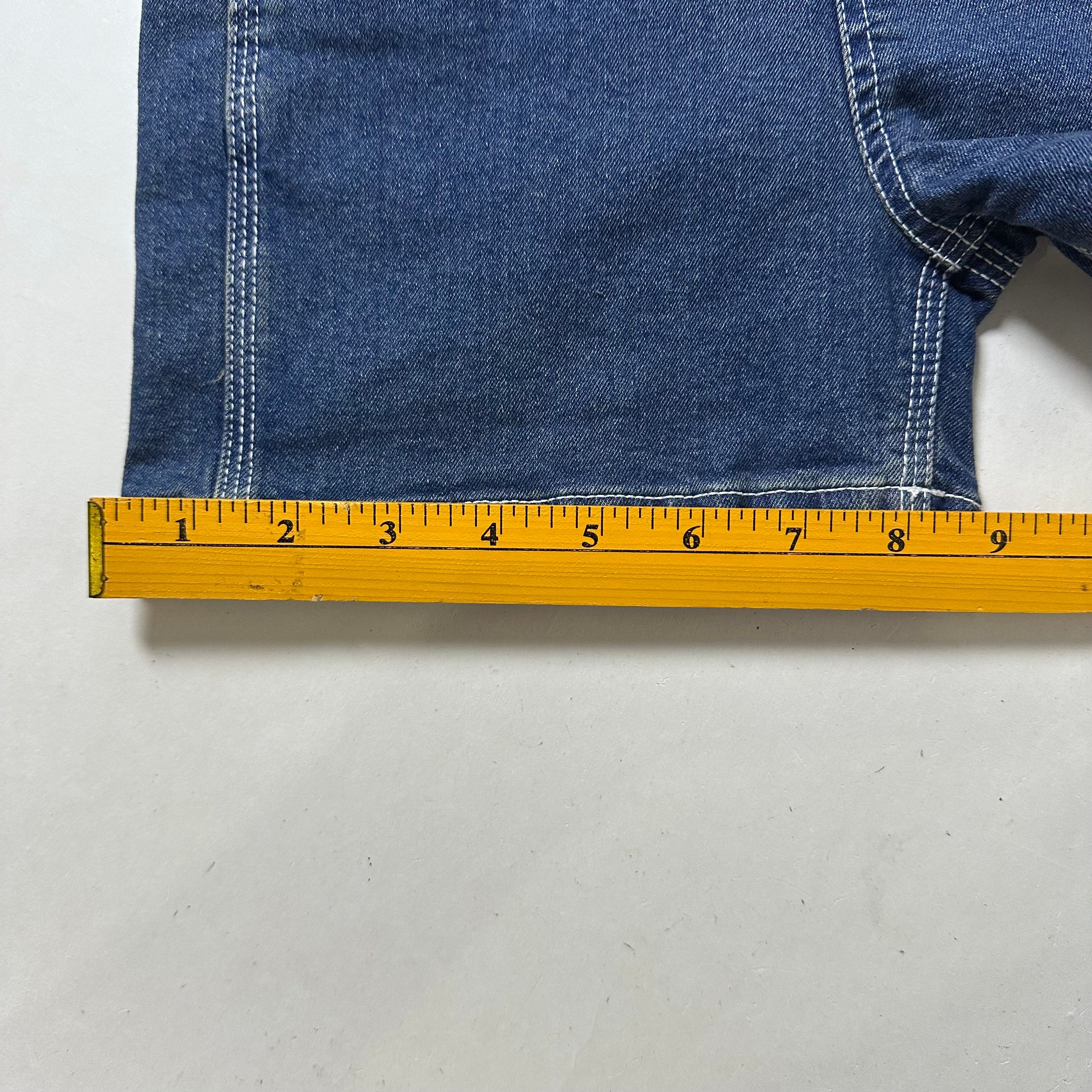 Carhartt Kids Denim Short Bib Overalls (Size 7) New with tags