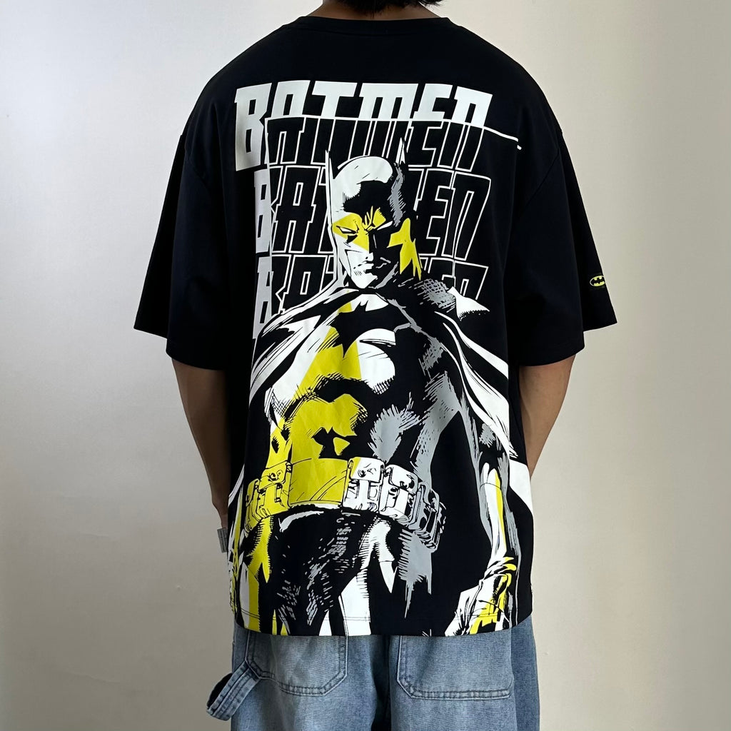 Batman DC Comics by XTEP Big Graphics on Back T-shirt Black (Size Large) - SOLD