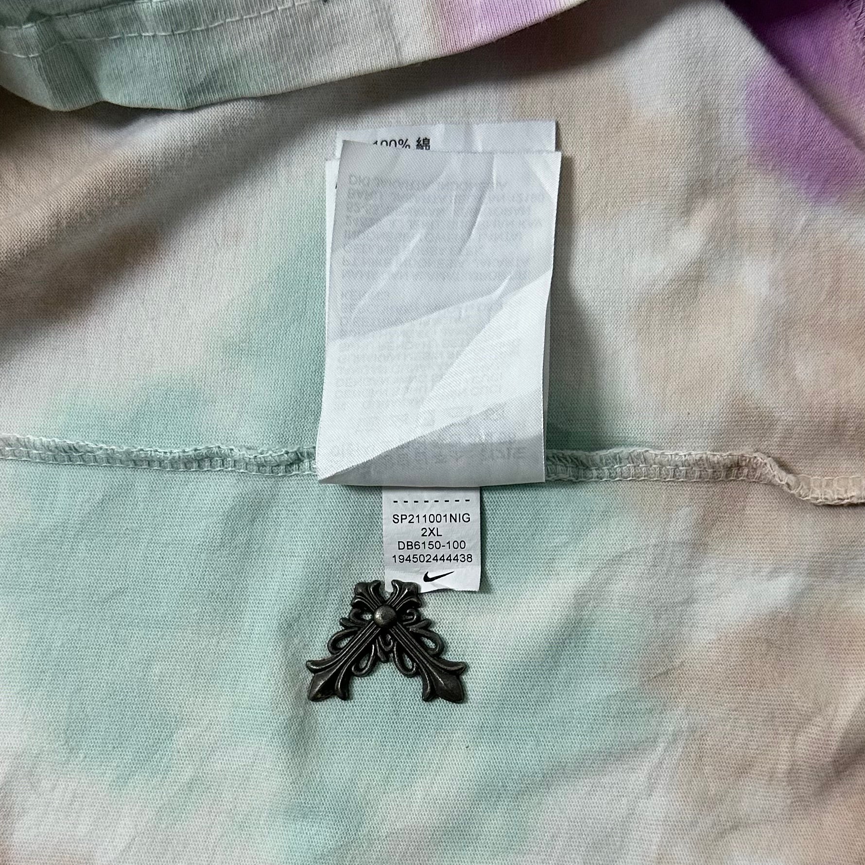 Nike NSW Wild Max 90 Tie-dye Center Swoosh T-shirt (Best Fit XL)