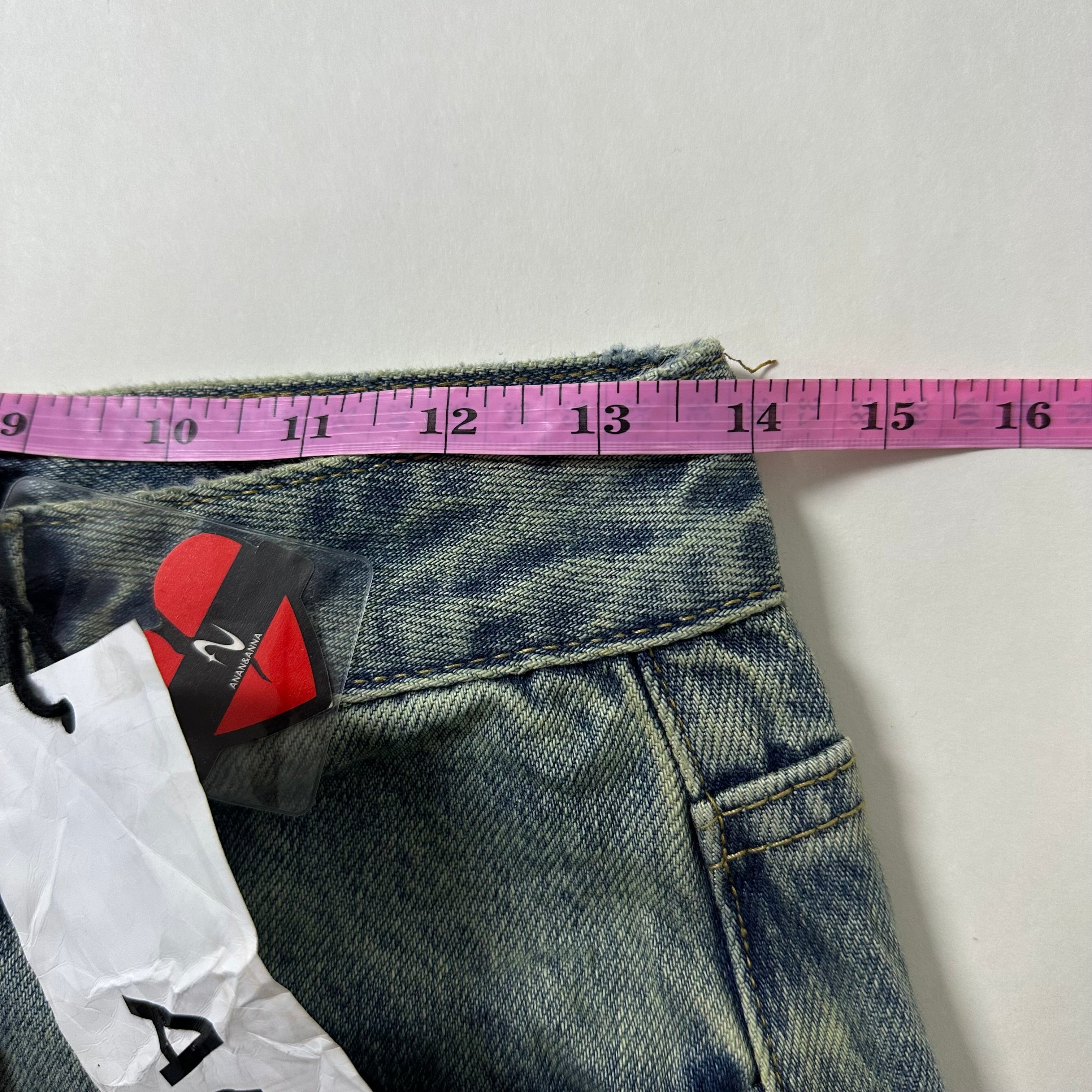 BRAND-NEW ANAN&ANNA Denim Baggy Pants (Size 28)