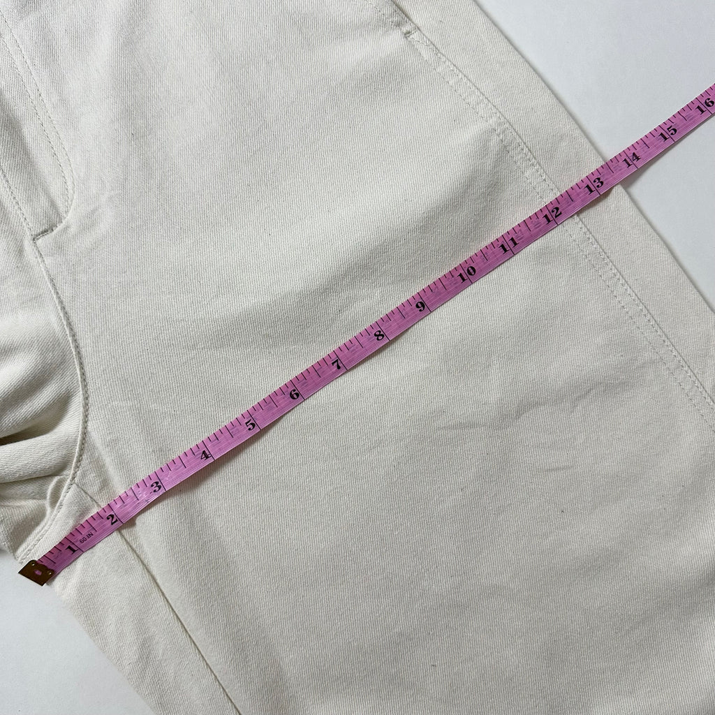 LYNEE Baggy Pants in Off White (Size 30)