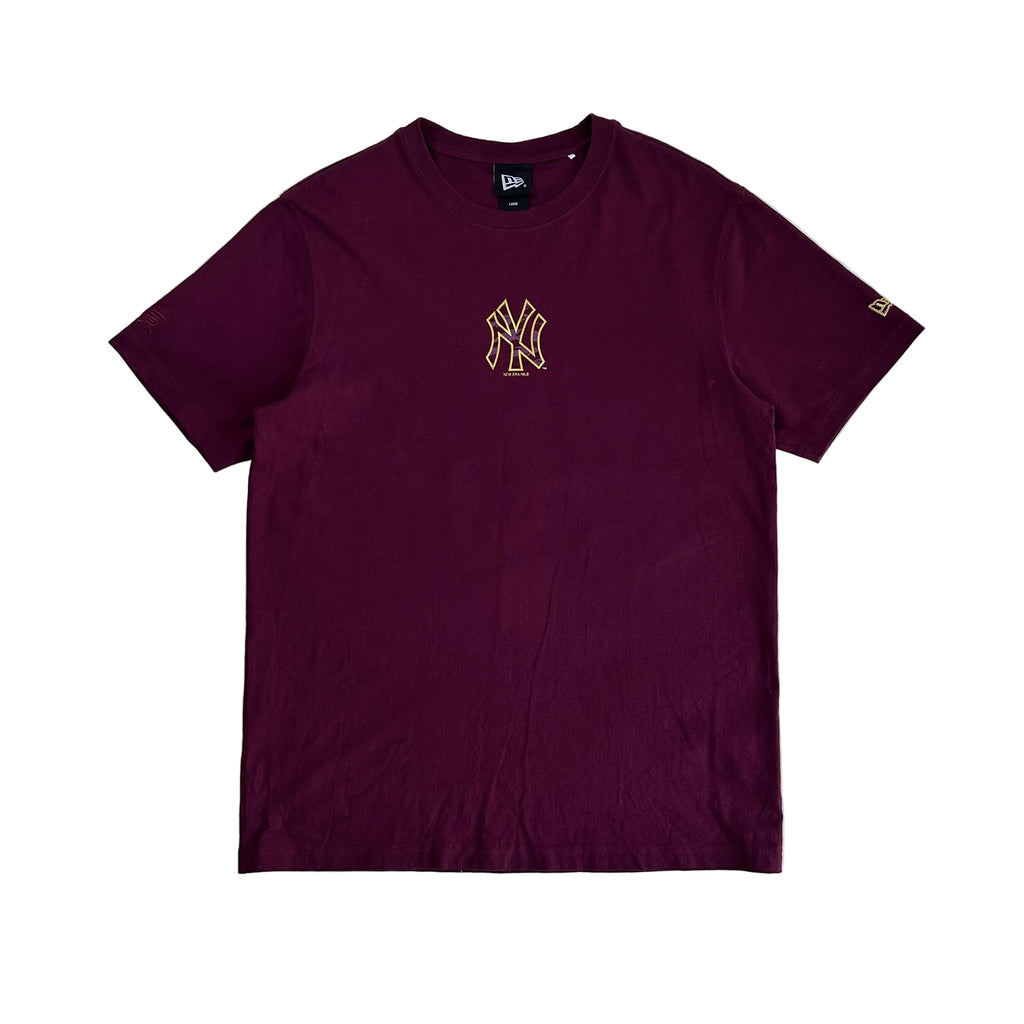 New Era MLB New York Yankees T-shirt Maroon Large