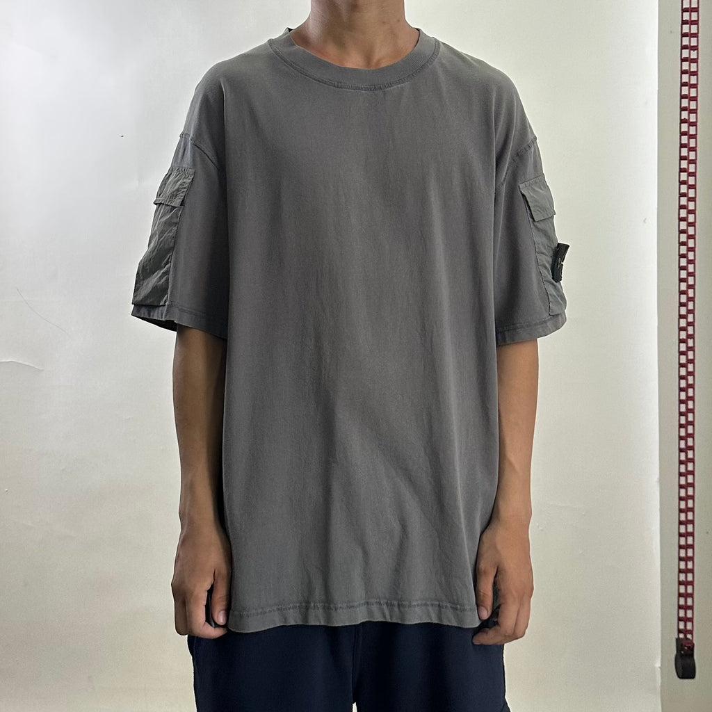 Stone Island Compass T-shirt in Gray Size XL (Best fit Large) OFF only