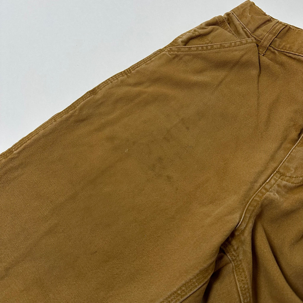 Carhartt Carpenter Pants Flannel-lined in Duck Brown (Size 28-29)