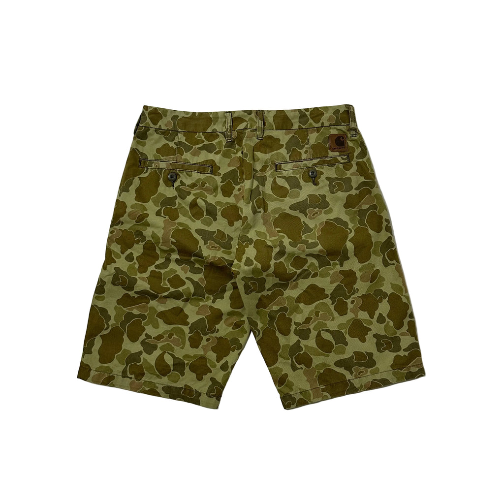 Carhartt WIP Johnson Bermuda Camo Shorts Size 30