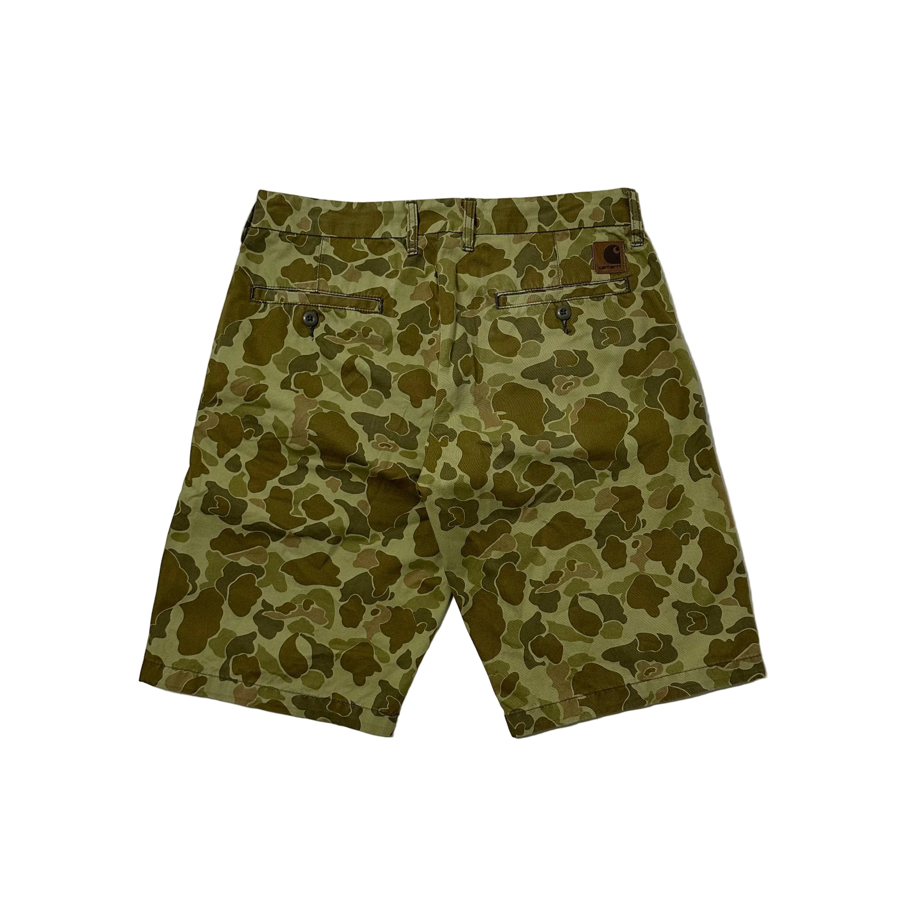 Carhartt WIP Johnson Bermuda Camo Shorts Size 30