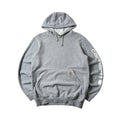 Carhartt Script Hoodie Jacket in Heather Gray (Size Small)