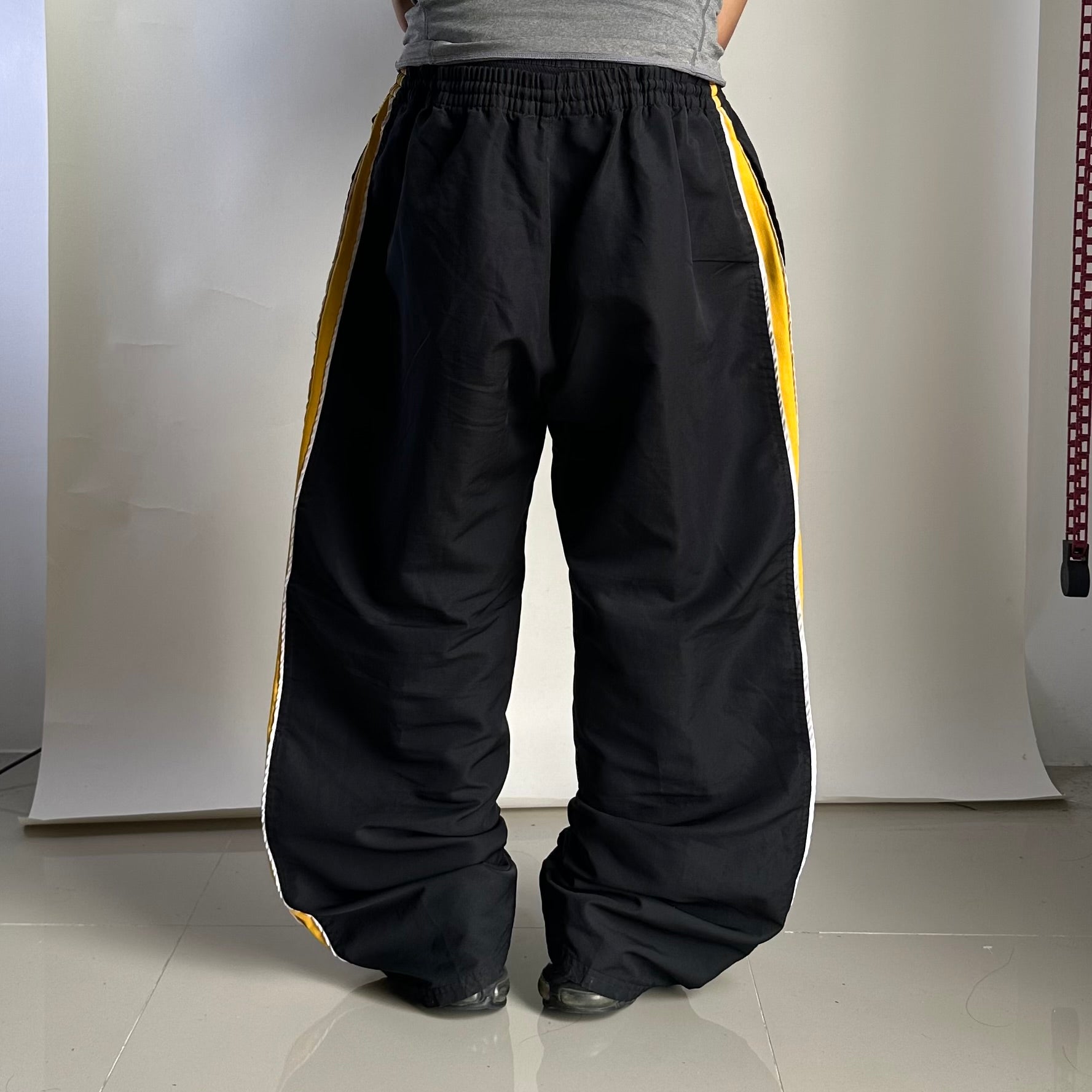 Vintage Gear For Sports Track Pants in Black (Size 36-40)