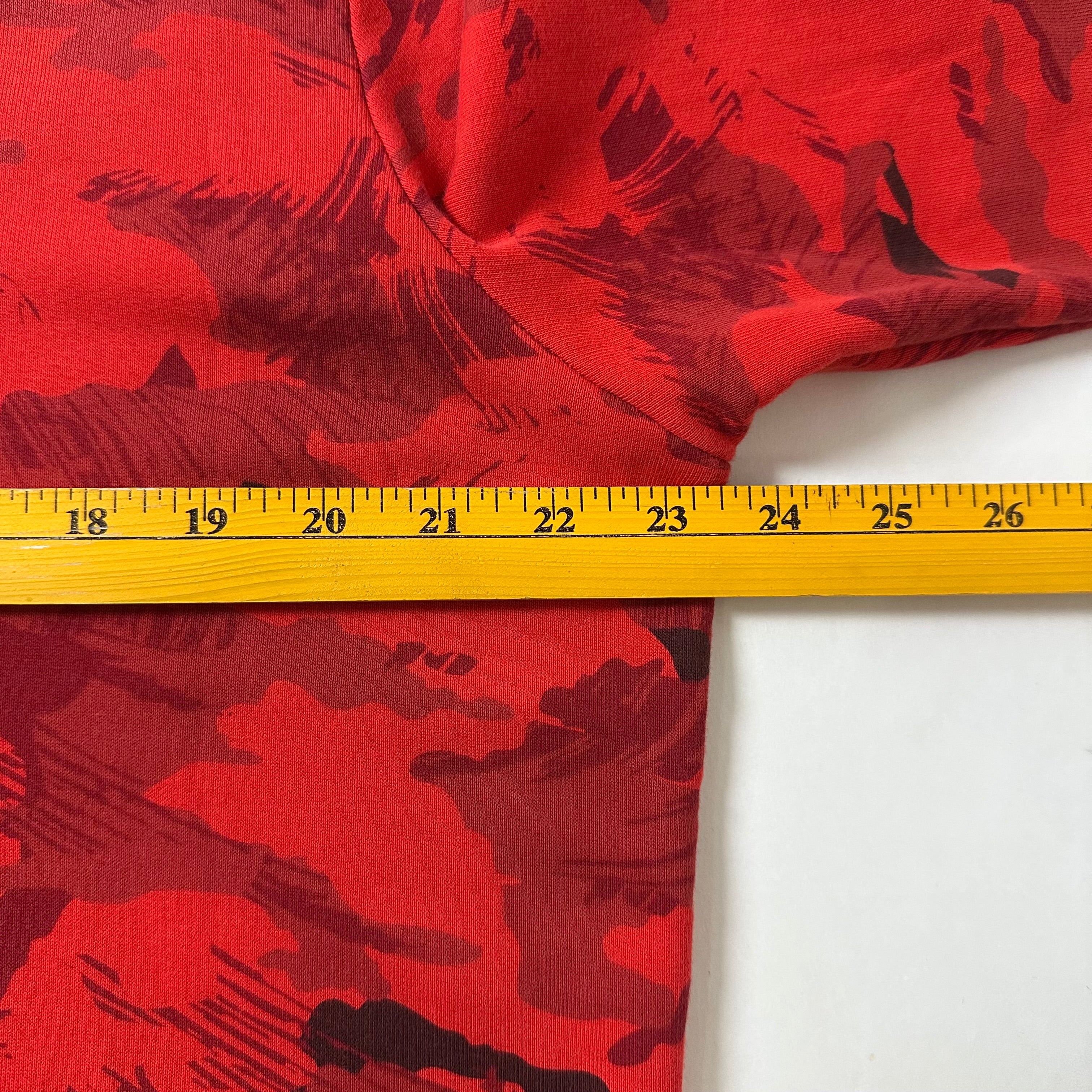 Puma Red Camo Crewneck Sweatshirt (XL Fittings)