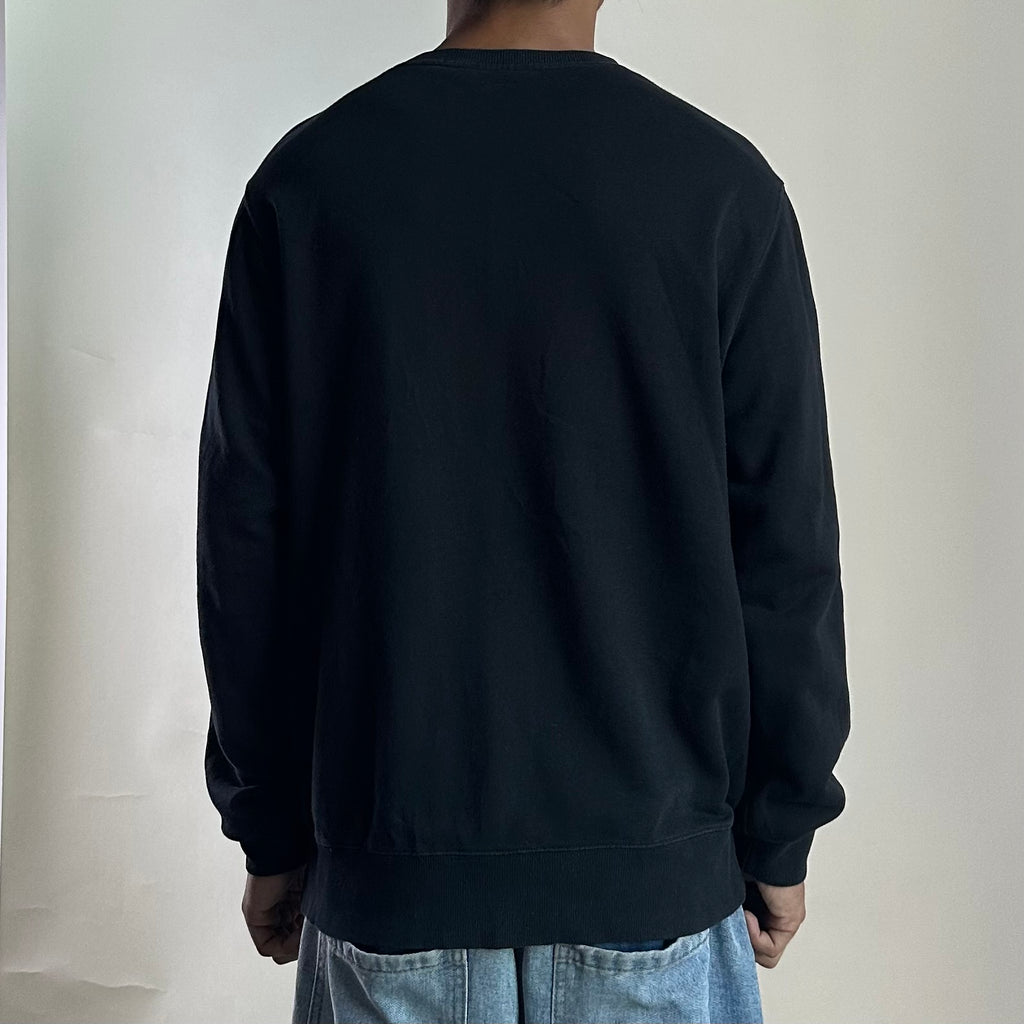 DICKIES Crewneck Sweatshirt in Black (Size Large)