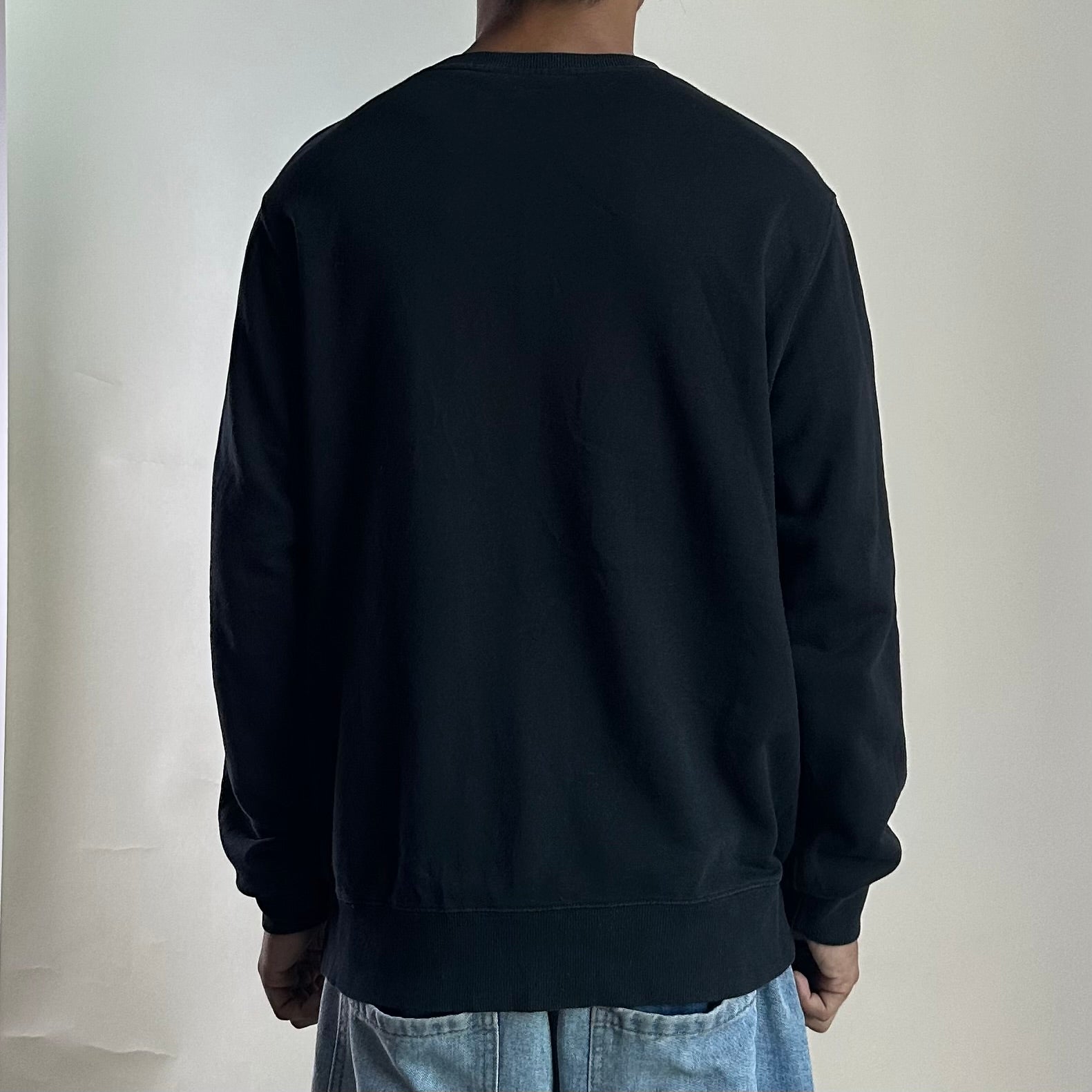 DICKIES Crewneck Sweatshirt in Black (Size Large)