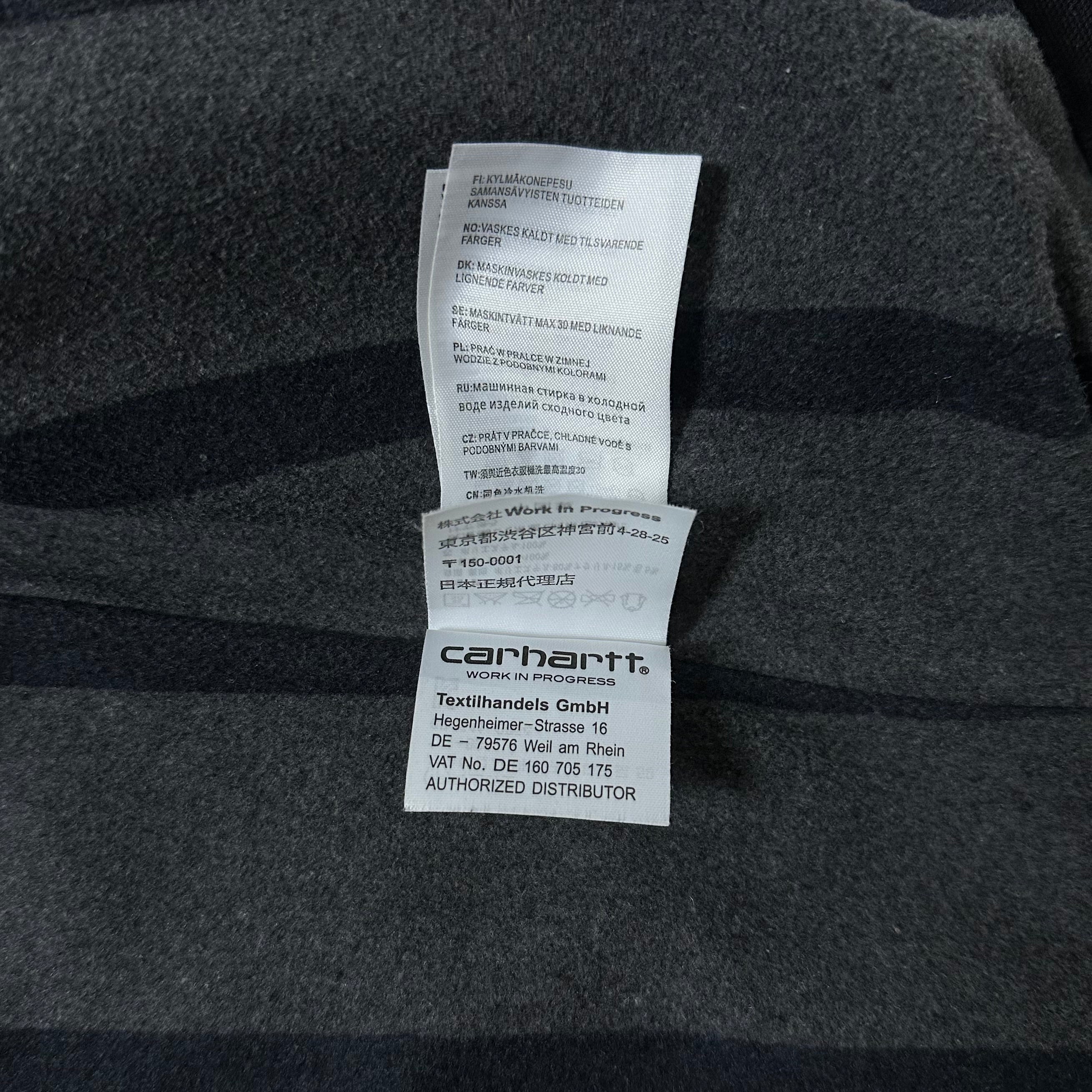 Carhartt Chore Coat Blanket Lined Jacket Black XL