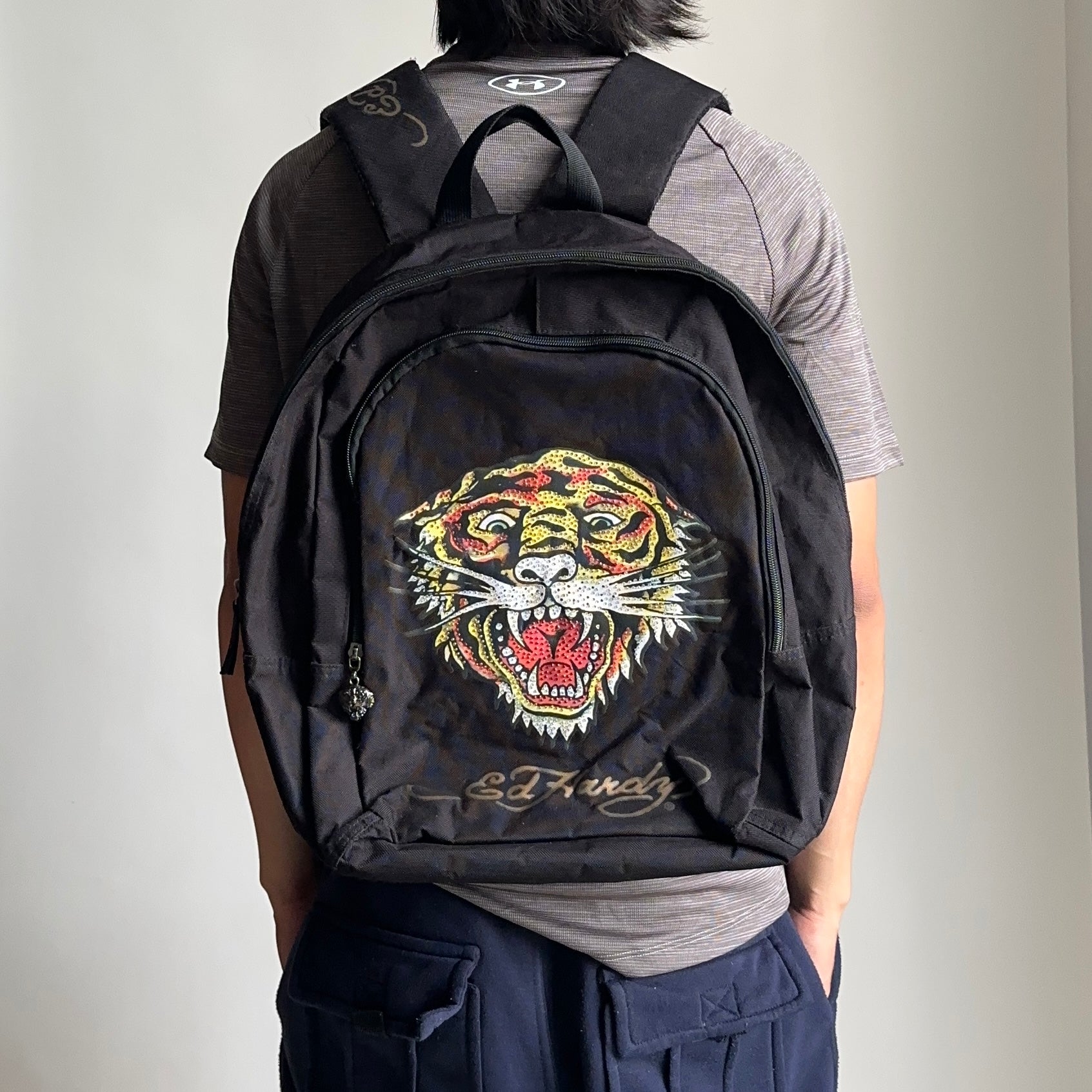 Ed Hardy Backpack Black