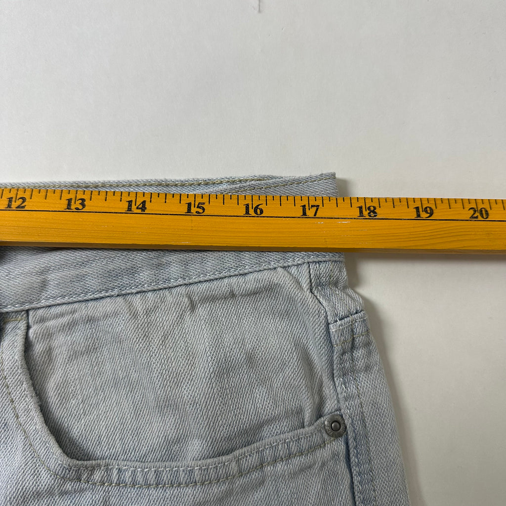 Y2K AVIREX Light Wash Jorts (Size 36)