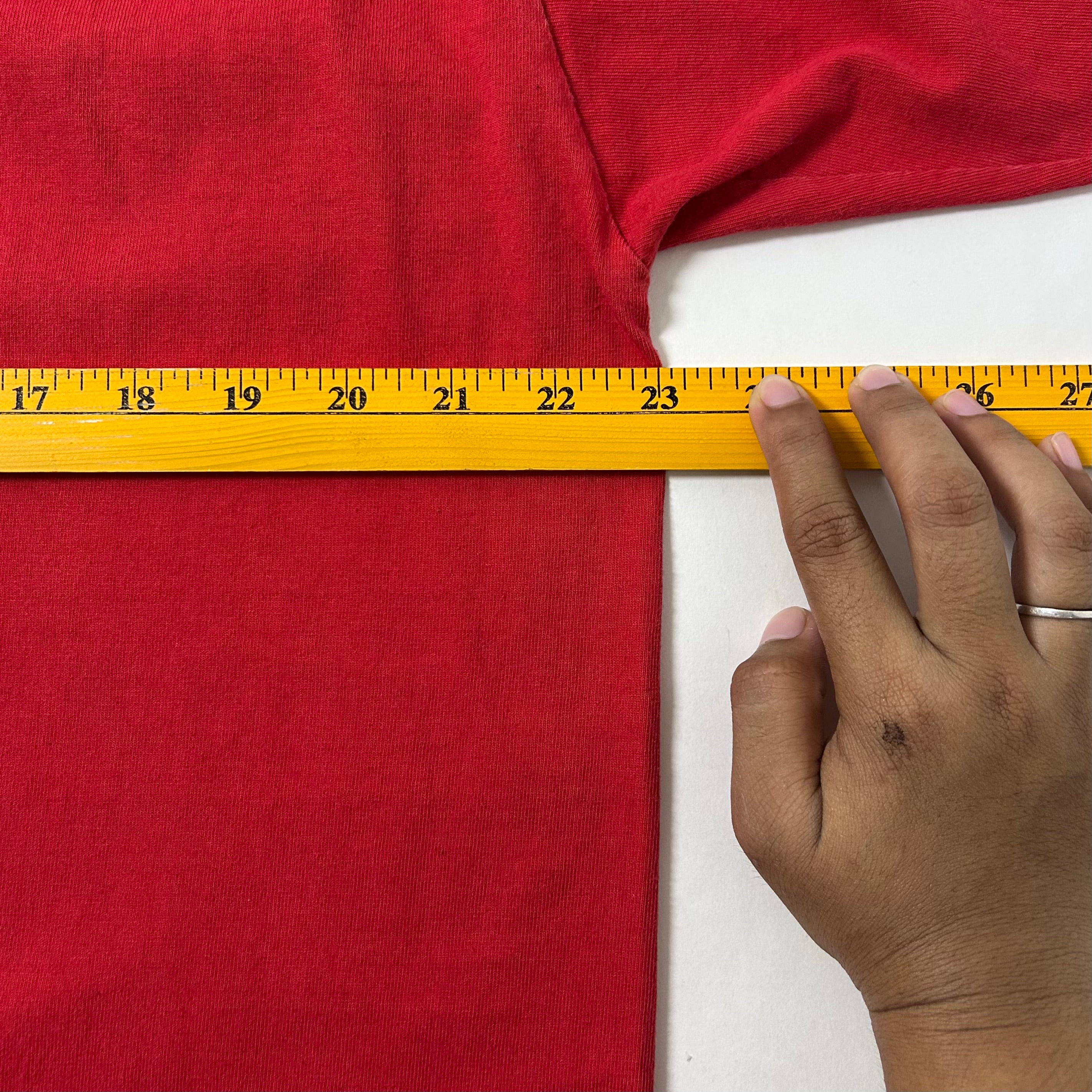 PRO CLUB Heavy Cotton T-shirt in Red (Size XL)
