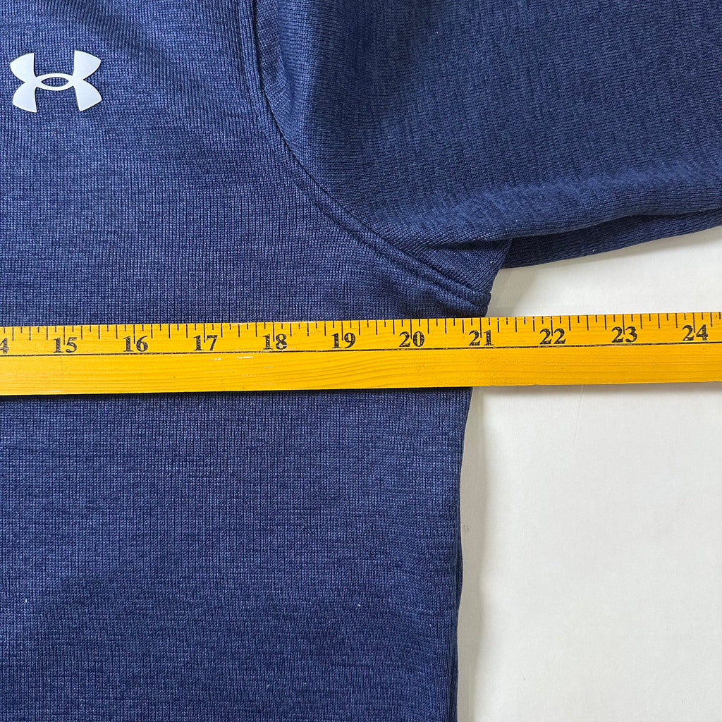Under Armour Golf Quarter-zip Sweater in Blue (Size Medium)