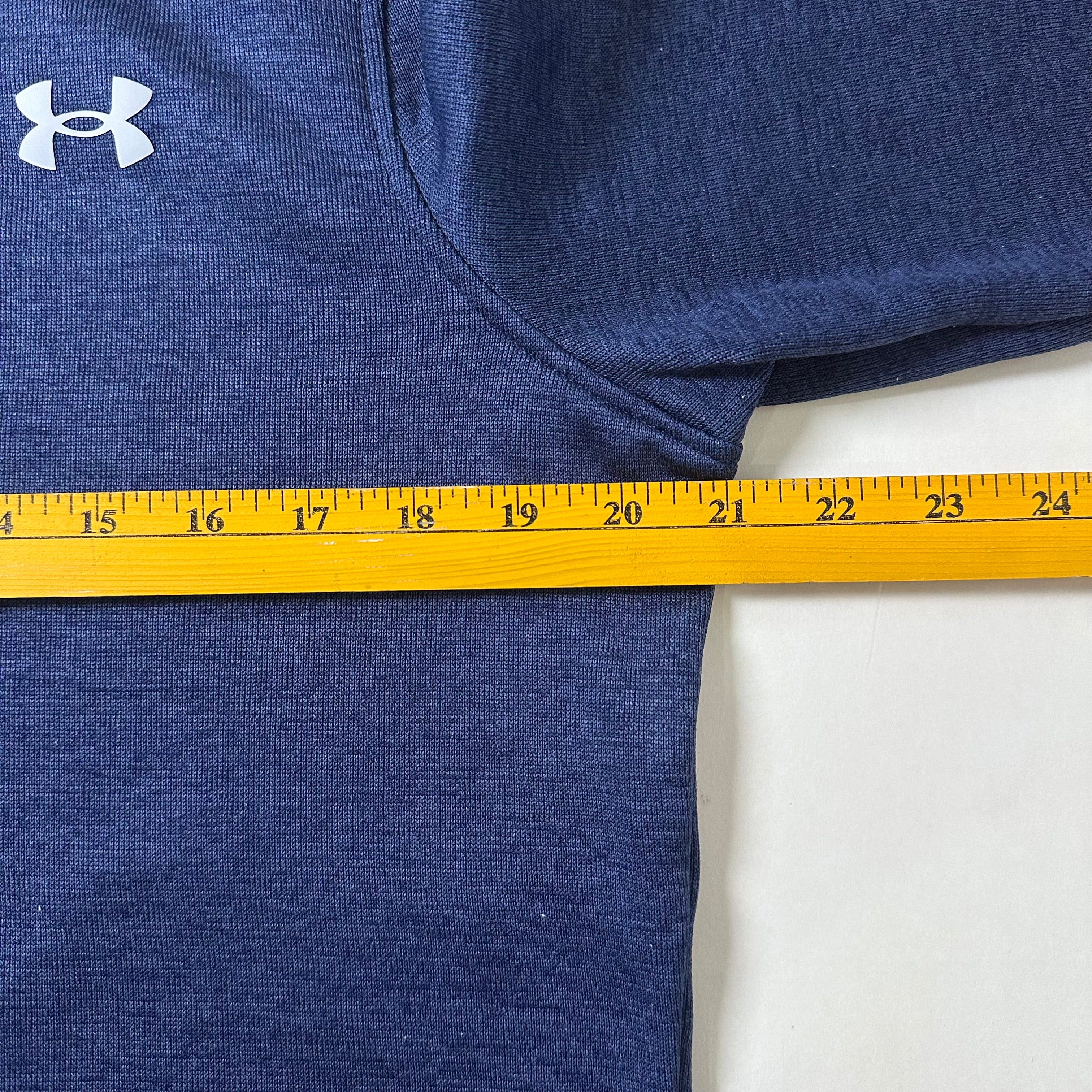 Under Armour Golf Quarter-zip Sweater in Blue (Size Medium)