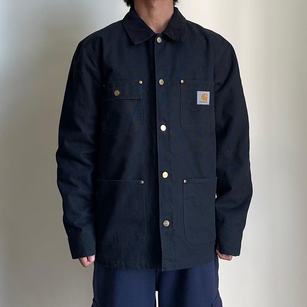 Carhartt Chore Coat Blanket Lined Jacket Black XL