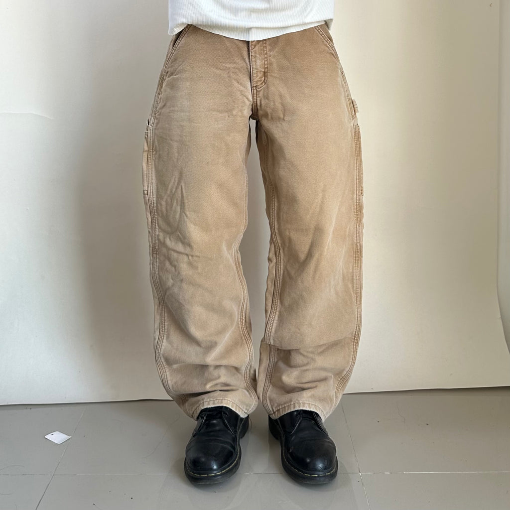 Carhartt Carpenter Pants Flannel-lined in Brown (Size 31)