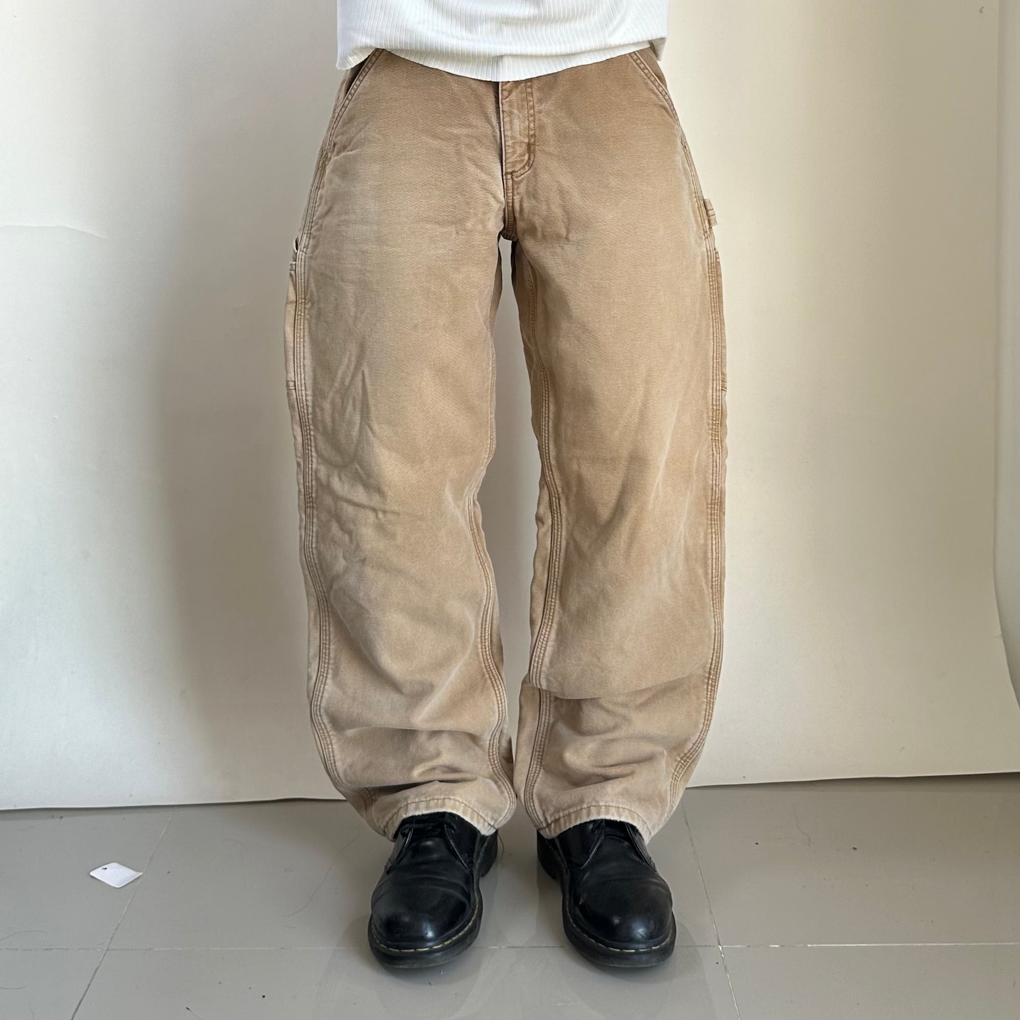 Carhartt Carpenter Pants Flannel-lined in Brown (Size 31)