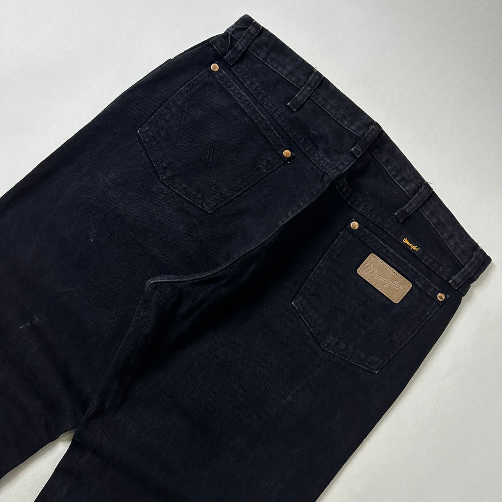 Wrangler Cowboy Cut Original Fit Jeans in Shadow Black (Size 35)