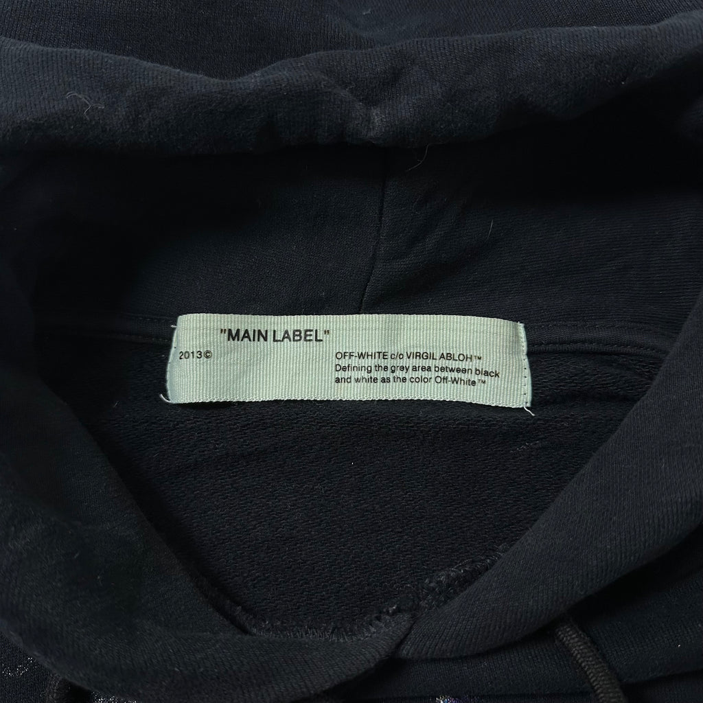 Off-White “Galaxy Brushed” Hoodie Jacket in Black Size XS (Best Fit Medium) OFF only — SOLD