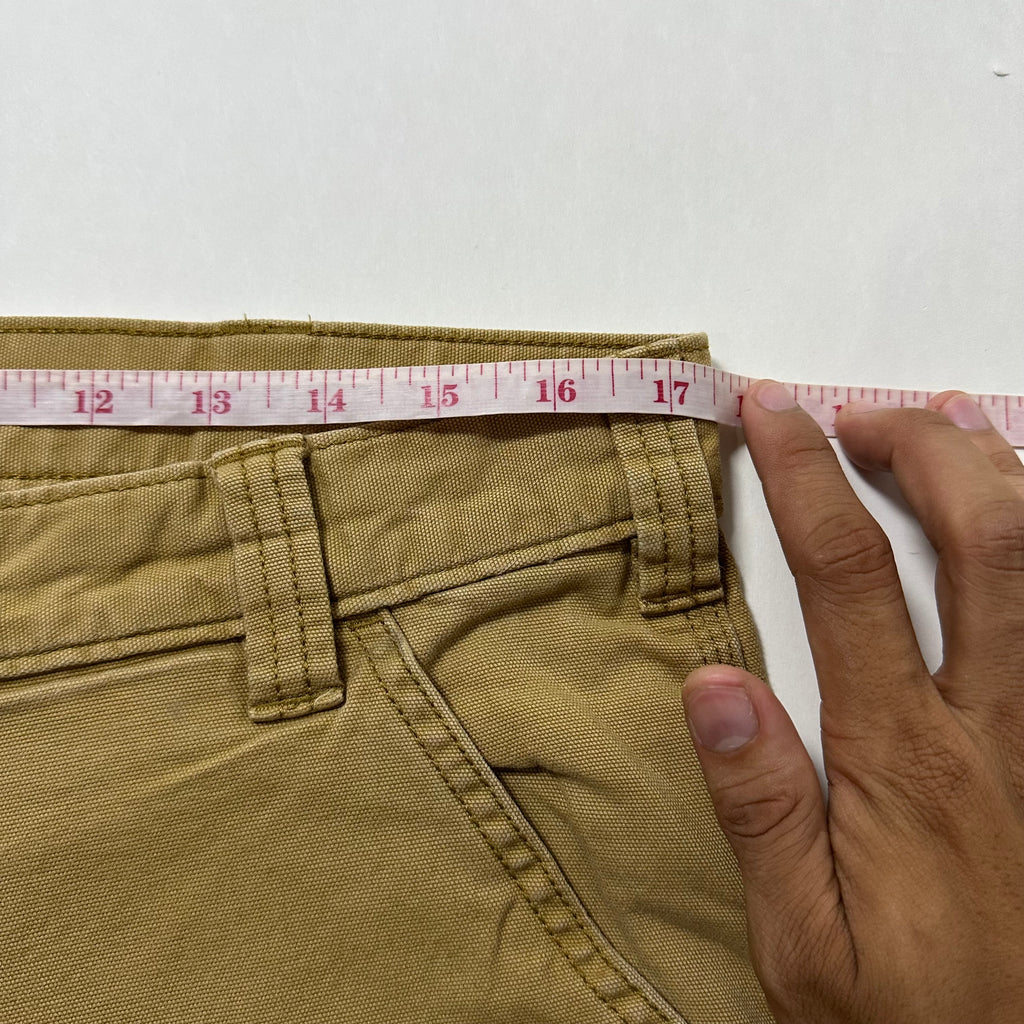 Carhartt Double-Knee Relaxed Fit Pants Brown Size 35