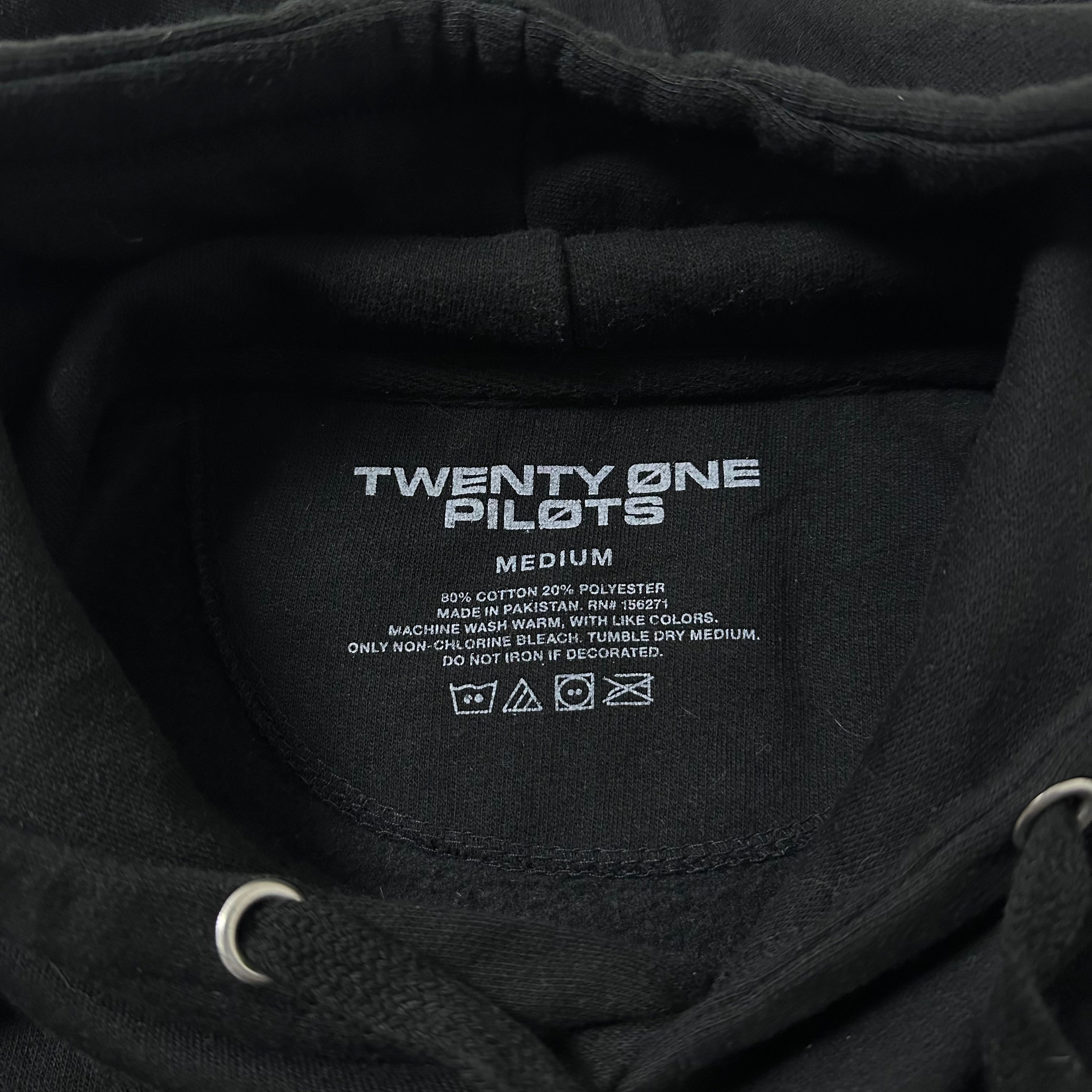 Twenty One Pilots “MTV Unplugged” Hoodie Jacket in Black (Size Medium)